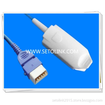 BCI DB9 PIN MALE TO FINGER CLIP SpO2 SENSOR USED FOR ADULT